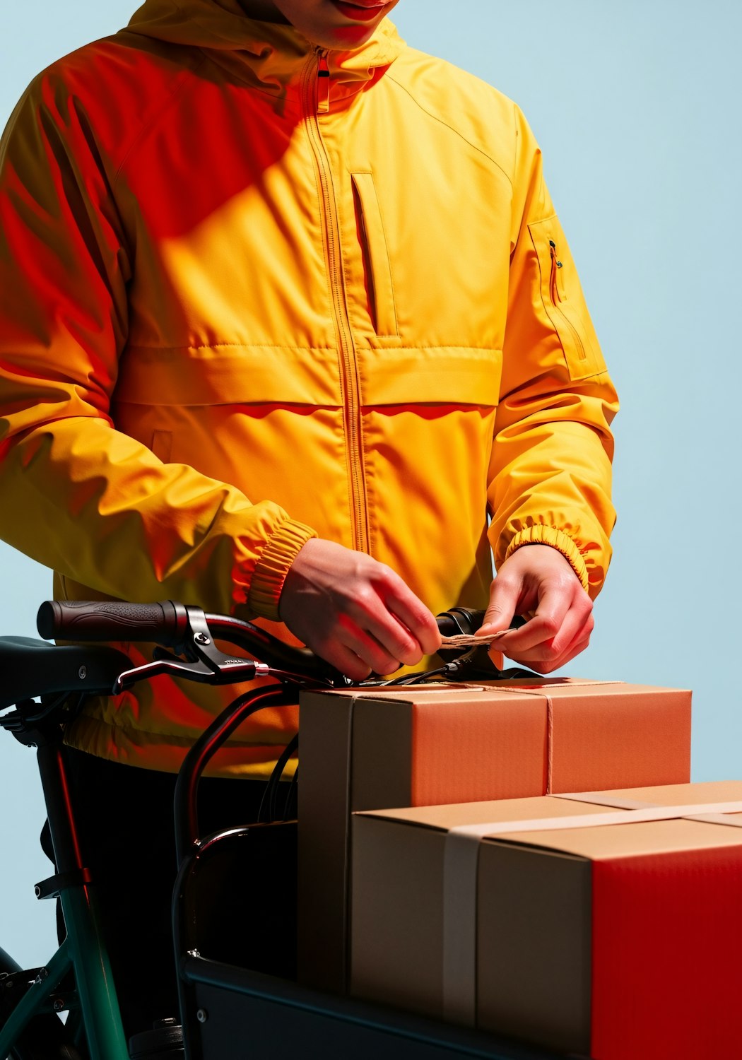 An individual seller managing multiple customer interactions and tasks, illustrating the challenges of working without a CRM.