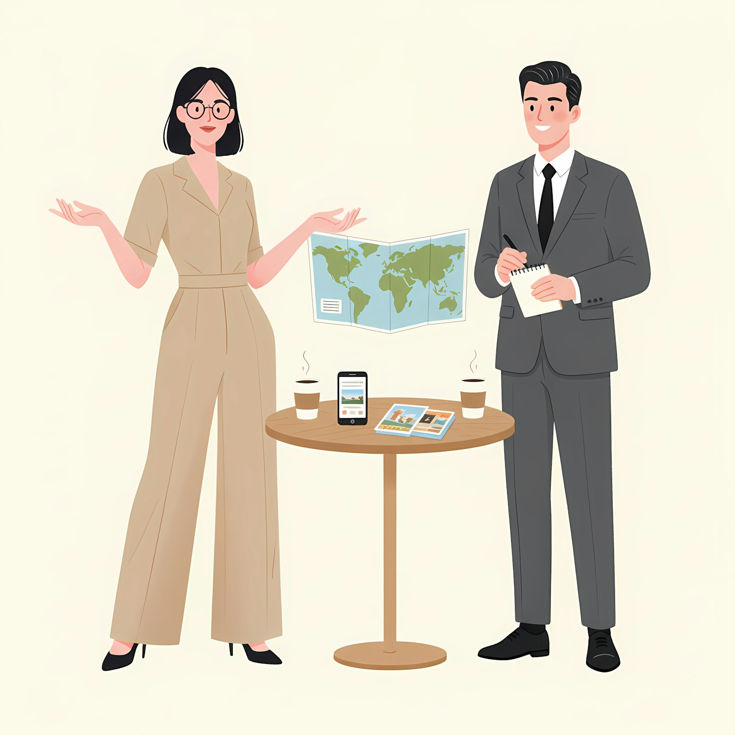 A sales representative analyzes a visual customer journey map, utilizing Salesforce Journey Builder to track prospect behavior and trigger automated, timely communications.