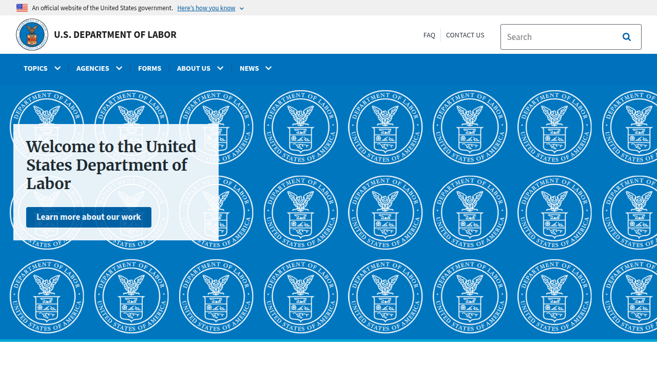 The official website for the U.S. Department of Labor, a key resource for understanding regulatory changes impacting independent contractors and sales models.